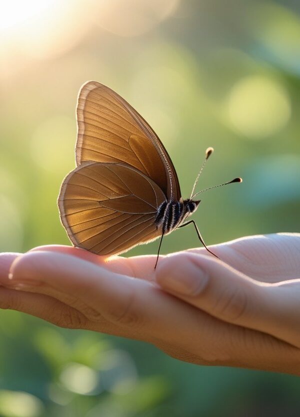 borboleta marrom