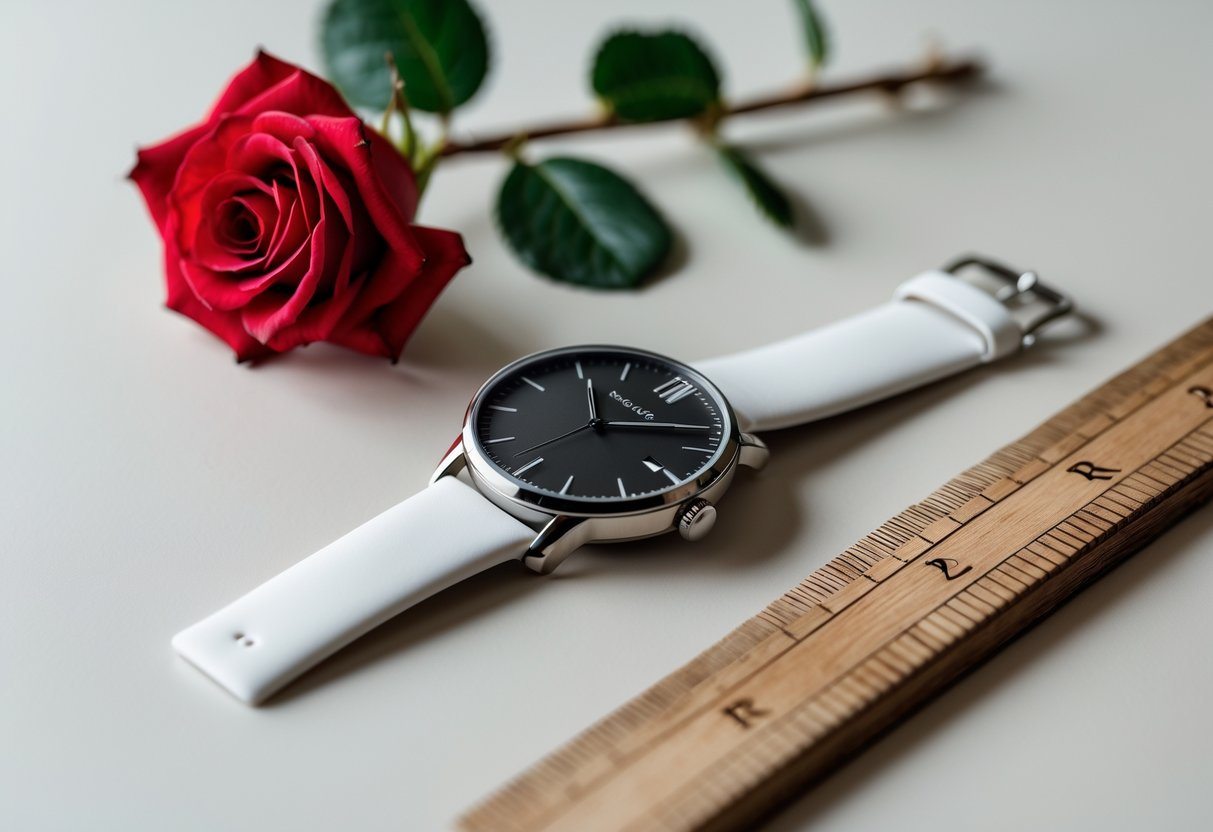 Objeto moderno e elegante começando com a letra R sobre fundo neutro.